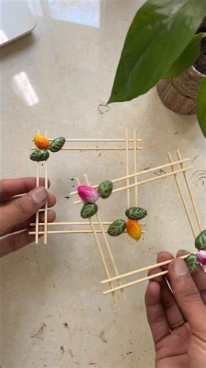 Waste to Wall Art ✨ Almond Shell Craft