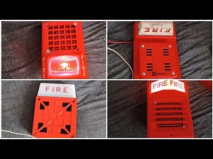 Fire Alarm Compilation | Mechanical Horns