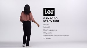 Lee® Women's Ultra Lux Comfort with Flex-To-Go Utility Pant