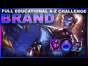 IS BRAND THE BEST "SUPPORT" TO CLIMB LOW ELO? | League of Legends