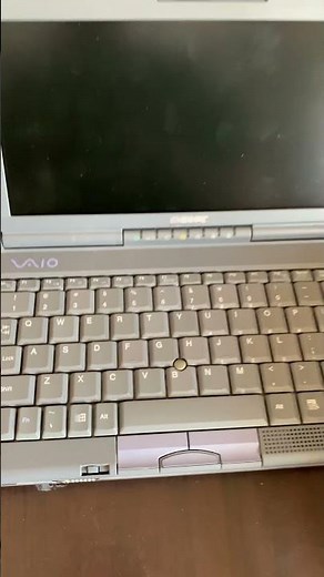 FIRST EVER SONY VAIO Picture book. Ancient gear! I was tech before tech was cool.