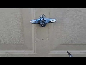 How to Replace and Install a T-Handle Garage Door Lock Yourself (Step-by-Step DIY Guide)