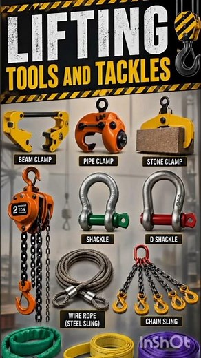Lifting tools and tackles,