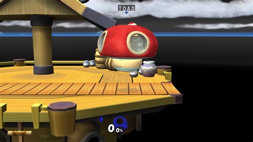 Super Smash REX - Toad vs Toon Link [Level 9 CPU] #supersmashrex #smashrex #supersmashbrosbrawl #smashbrawl #supersmashbros