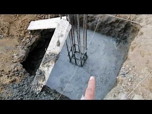 Depth of Footing/Foundation and Reinforcement details in Foundation - Civil Engineering Videos