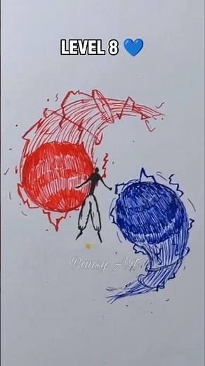 Drawing Stickman in different level part 11 #stickman #drawing #art #howtodraw #stickmandrawing