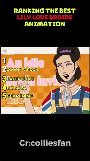 Ranking Lily Love Braids Animations #lilylovebraids #gaming #shorts #poppyplaytimechapter5
