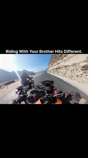 Riding With Your Brother Hits Different.