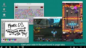 4.4K views · 136 reactions | Inspired by our love for the ‘90s, Remix OS is committed to bringing “The Last Great Decade” back on your desktop through our next major upgrade. #RemixOn #RemixOS90s Vote for 1 of these 5 sounds to be THE Remix OS startup sound here: https://poll.fbapp.io/remix-os-startup-sound-poll | Remix OS | Facebook