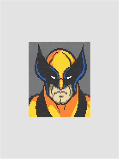 Wolverine LEGO Art: Create Your Masterpiece
