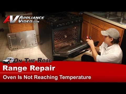 Kenmore Stove Repair - Is Not Reaching Temperature - Temp Probe