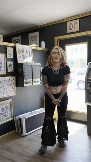 2.1M views · 15K reactions | i don't know who thought this was a good idea.. #fyp #tattoo #tattoocomedy #spacecoastink #spacecoastinktattooshop #tattooskit #tattootiktok filmed and edited by @puzzlepiecesmedia | Space Coast Ink | Facebook