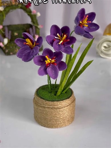 DIY Pista Shell Flower Craft Tutorial