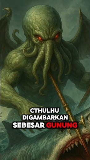 Cthulhu🐙 vs Megalodon🦈 Siapa Raja Laut👑🌊Terdalam#Cthulhu #Megalodon #MonsterLaut