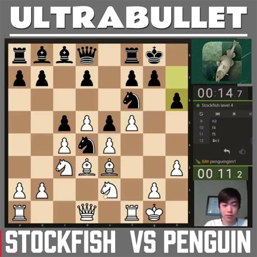 GM Andrew Tang Destroys Stockfish & Sweeps Levels 1–8 with Ultrabullet Perfection! ⚡🤯 #AndrewTang #PenguinIM #Stockfish #UltrabulletChess | ChessPinoy.TV