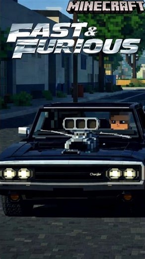 Minecraft Fast And Furious dom #fastandfurious