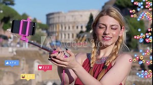 community, social - post a selfie online and receive feedbacks