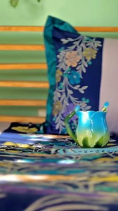 It’s not just a bed sheet — it’s a vibe. ❤ An embroidered bed sheet adds just the right touch of charm. Soft, elegant, and full of warmth. | Allora Bangladesh