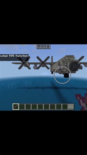 MINECRAFT HOW TO BUILD AIRCRAFT IN MINECRAFT #minecraft #easyhouse #minecraftshorts #shorts