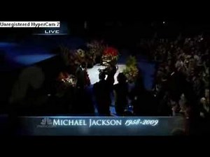 Michael Jackson Funeral Memorial part 11 Usher Sings Gone Too Soon