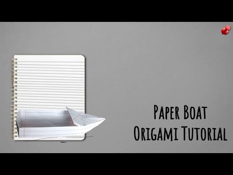 How to make paper boat origami tutorial🚢