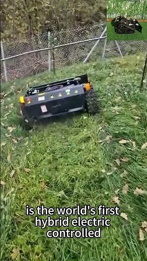 remote control track weed mower for sale #farming #machinerychannel #mower #lawnmowingbusiness