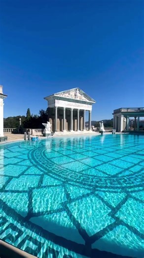 4.7K views · 148 reactions | Ready for a dip in Neptune's Pool?✨ The stunning Hearst castle is only 4 hours away from L.A!  Click for more  bit.ly/hearst-castle-reopen | Secret Los Angeles | Facebook