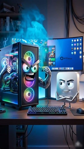 Window vs PC #rtfocus #windows #macmini