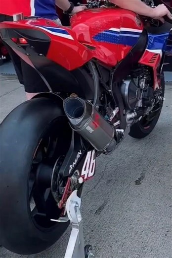 This is the sound of a perfect motorcycle.