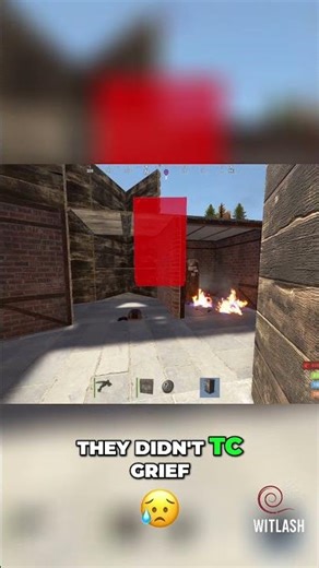 Raid Gone Wrong: Griefing Fail & Rust Player Skill! #shorts