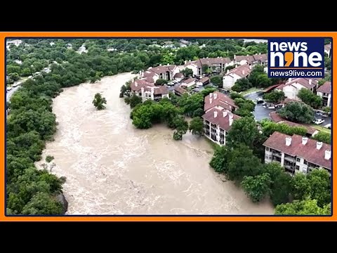 Drone Captures Devastating Floods in Georgetown, Texas; 43 Dead, Dozens Missing | News9