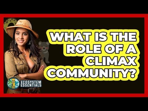 What Is the Role of a Climax Community?