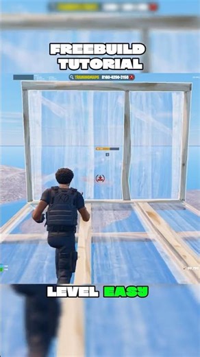 freebuild tutorial level easy 🔥 #fortnite #fortniteshorts #fortnitetips #fortnitebr #fyp #viral