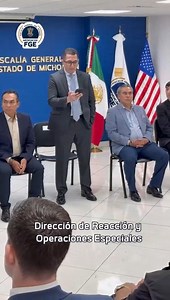 Felicitamos a nuestros compañeros de la Dirección de Reacción y Operaciones Especiales #DROE por su destacada labor, la cuál hoy ha sido reconocida por elementos del #FBI | Fiscalía General del Estado de Michoacán
