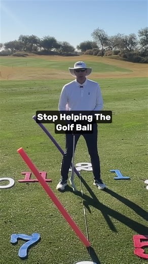 🎯 Weight back… wrists bending… arms scooping… All of it looks like it should help the ball go up. But the club needs zero help. Your only job: Land the club in front of the ball. Hit the ground there. Let the loft do the lifting. Forward low‑point → clean contact → predictable flight. 👉 Click the link in my bio to watch the full video. #ImpactBasics #BallFlight #GolfFundamentals