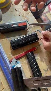Paslode battery dead/ not working/ flashing red and green.. how to fix easily on site..