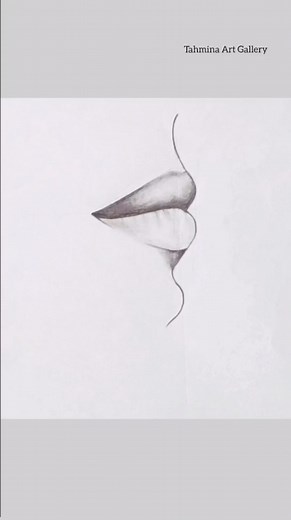 Lip drawing techniques by pencil #art #drawing #howtodraw #pencildrawing #pencilsketch #pencilart #pencil #lips #drawingtutorial #kidsdrawing #shorts #viral #satisfying #creative #painting | Tahmina Art Gallery