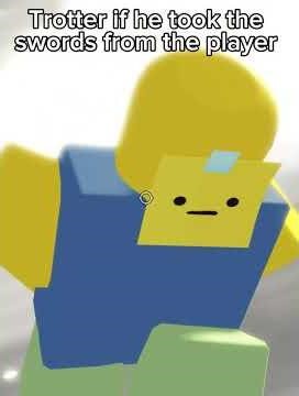 Trotter after collecting all the sword #blocktales #roblox #tsb #thestrongestbattlegrounds