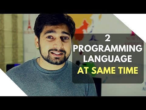Can you learn 2 programming languages at the same time?