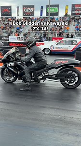 Bob Glidden vs. Kawasaki ZX-14 | CycleDrag