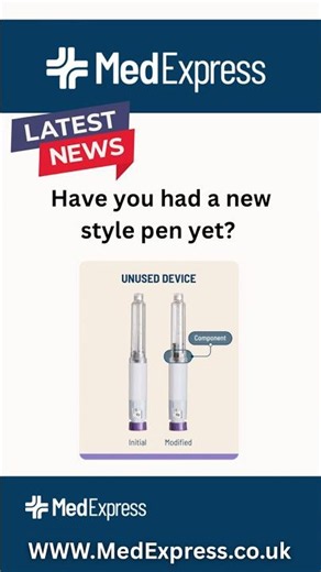 New from MedExpress ref the NEW style Mounjaro pens #mounjaro