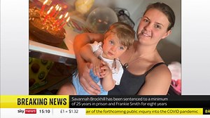 BREAKING: A bouncer who murdered her partner's child, toddler Star Hobson, has been sentenced to life in prison, with a minimum term of 25 years. Sky's Inzamam Rashid has the latest. Read more here: https://trib.al/TCMRKMZ | Sky News