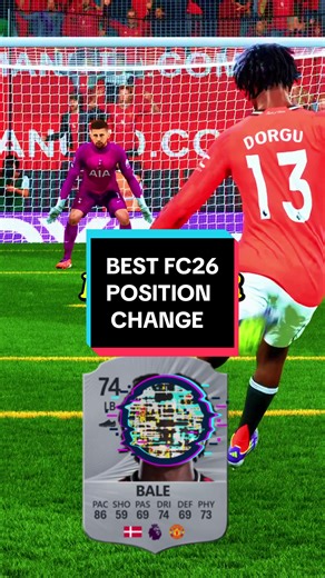 Best player to position change on fc26 career mode! #careermode #fc26 #fc26careermode #fyp