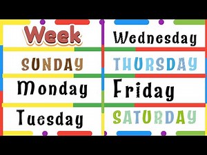 Days Of The Week featuring The Super Simple Puppets | Kids Songs | Crackskidstv Nursery Rhymes.....