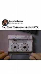 1.1K views · 96 reactions | In 1983, the Super Walkman burst onto the scene, revolutionizing the way we consumed music and interacted with technology. This wasn't just a gadget; it was a cultural icon that unshackled music from the confines of your living rooms and made it a constant companion. For the first time, you could take your favorite tunes wherever you went. #musichistory #history | Jermaine Fowler | Facebook