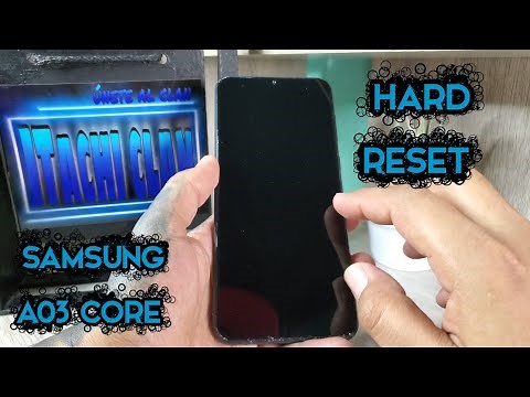 Samsung A03 Core / Quitar Bloqueo De Pantalla o Contraseña/ Hard Reset Sin Pc