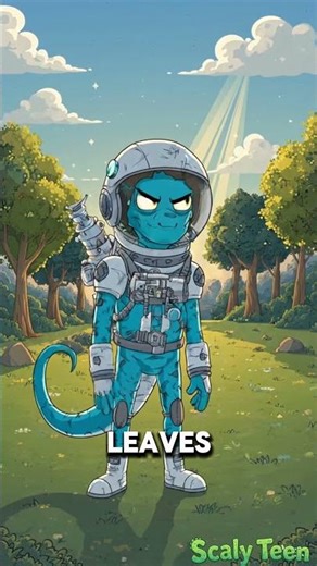 Alien teen's first 60 seconds on Earth #shorts