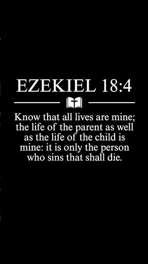 Ezekiel 18:4