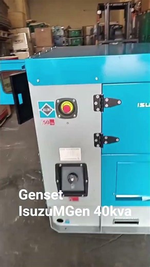 Genset silent 40kva IsuzuMGen #gensetisuzu #genset40kva #gensetmurah #gensetjepang #gensetbergaransi