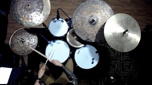 Adam Tuminaro laying a tasty tom groove in his lesson warm-up. | Drumeo